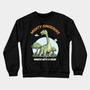 Brontosaurus Crewneck Sweatshirt